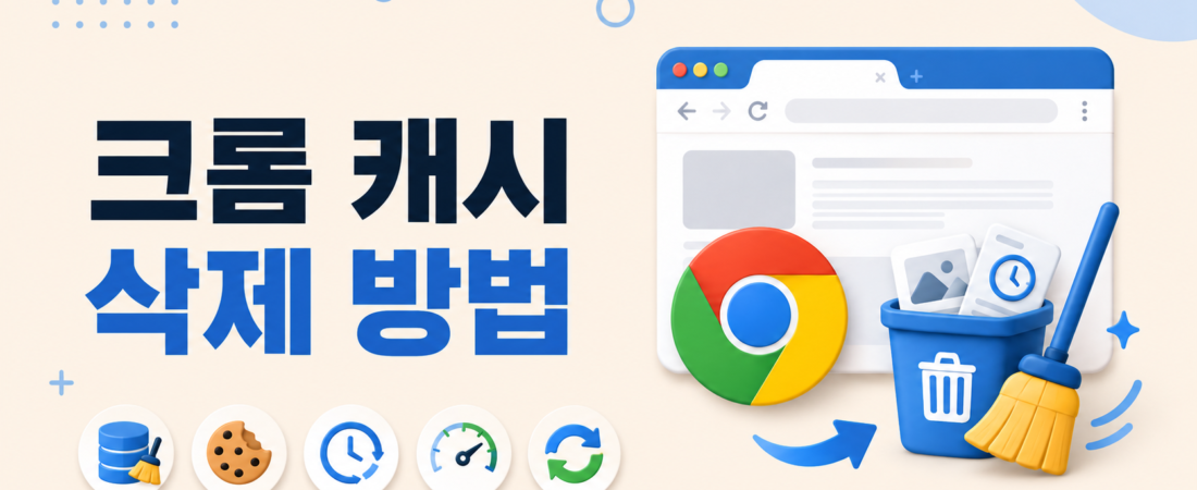 크롬 캐시 삭제 방법, 쿠키까지 지워야 하는 경우 구분하기